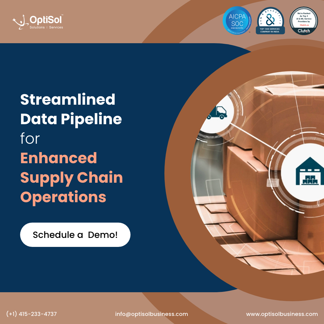 Streamlined Data Pipeline for Enhanced Supply Chain Operations